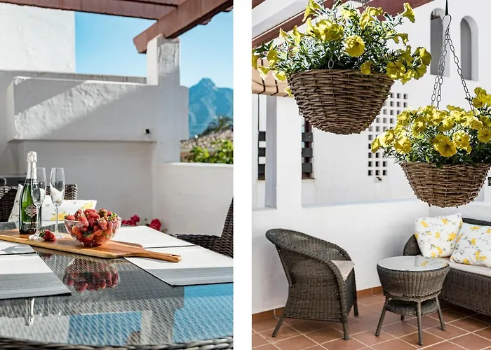 Amazing 2-bedroom Retreat In Nueva Andalucia, Steps From Centro Plaza *