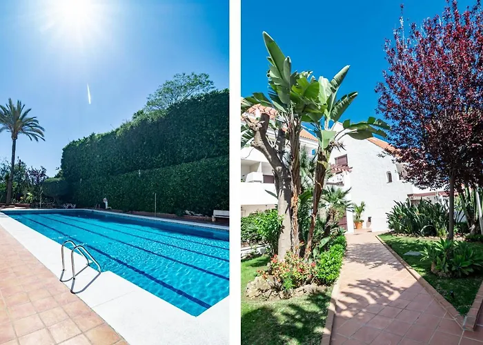 Amazing 2-bedroom Retreat In Nueva Andalucia, Steps From Centro Plaza Apartment
