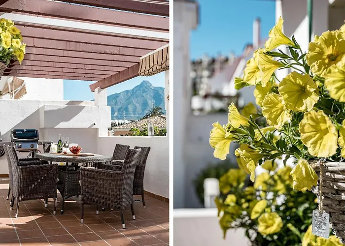 Amazing 2-bedroom Retreat In Nueva Andalucia, Steps From Centro Plaza * マルベーリャ