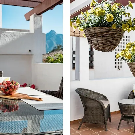 Amazing 2-bedroom Retreat In Nueva Andalucia, Steps From Centro Plaza *